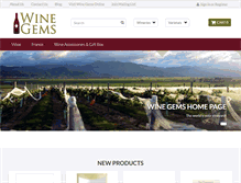 Tablet Screenshot of perriellosfinewines.com